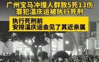 广州天河驾车撞人案罪犯被执行死刑 假富二代服法