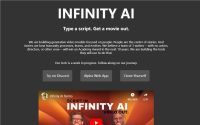 Infinity AI：一键生成电影，数字人克隆功能震撼登场