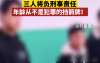 河北邯郸3个初中生最新消息，专家解读邯郸案3人为何能被追诉