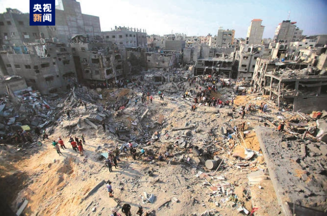 以军向加沙地带投掷传单 要求民众撤离，加沙城仍是危险的战区