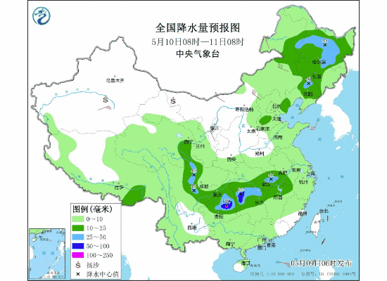 南方地区再次迎来连续降雨，华南将成为强降雨核心区
