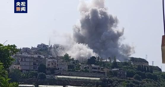 以色列军机无人机袭击黎巴嫩南部村镇，致1死1伤